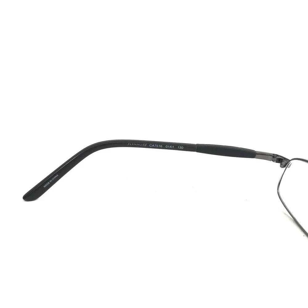 Carrera Eyeglasses Frames CA7516 01A1 Black Gunmetal Gray Rectangular 47-16-130
